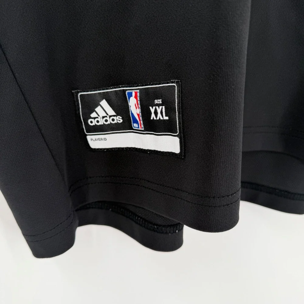 Adidas Portland Trail Blazers Damian Lillard 0 Jersey Mens XXL Black Red NBA